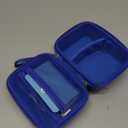 YouKnow Hard Case and Silicone Cover for Yoto Mini Player, Kids Audio Music Accessory with Card Case Holder for up to 10 Cards (Blue)