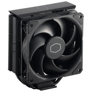 Cooler Master Hyper 212 Black CPU Air Cooler - Aluminium Finish, 4 Compact Continuous Direct Contact Heat Pipes, SickleFlow 120 Edge Fan, LGA1700 & AM5 Brackets - Black (V2)