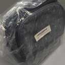 Insulated Breast Milk Cooler Bag  Fits 6 Bottles -Inclueds 2 Ice Packs  Dual Zipper Compartments - Detachable Strap - 9.4"x6.7"x10.6"  Blue Geometric Design - Portable & Durable