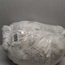 Andency Oversized King Ruffle Comforter Set, 3 Pieces Shabby Chic Farmhouse Bedding Set, Lightweight Soft Comforter Set 120x98 for Girls Women (1 Comforter 2 Pillowcases), Beige