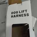 Adjustable Dog Lift Harness Dog Sling for Large Dogs Hind Leg Support Soft Lift Support and Rehab Harness for Weak Rear Legs, Helps Senior, Injured, Disabled and After ACL Surgery Dogs XL