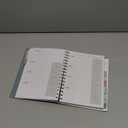 SUNEE Christian Planner - Undated 12 Month Bible Journal and Prayer Planner A5 Spiral Bound, Monthly & Weekly Christian Organizer Gifts for Women Men (Grey Blue)