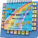Thought-Spot I Know What to Do Flipbook | Emotions Wheel & Feelings Chart | Emotional Regulation Tool for Home, Class, or Calm Down Corner | Helps Kids Learn Coping Skills | Autism Must-Have