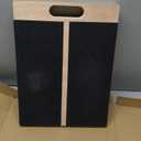 TEMI Slant Board for Calf-Stretching - Wooden Incline Wedge Stretcher for Squats, Foot & Ankle Mobility, Portable Fitness Equipment, Balance Block for Heel Stretch