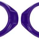 2 Pcs A Pillar Speaker Ring Cover Trim for Jeep Wrangler JK JKU 2 Door 4 Door 2015-2017 Window A Pillar Front Horn Speaker Cover ABS Purple