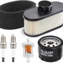 Emmawin FR691V Tune Up Kit for Kawasaki FR651V FR730V FS481V FS541V FS600V FS651V FS691V FS730V Engine Lawn Mower, Replace FR691V Oil Filter 49065-7007 Air Filter 11013-0752