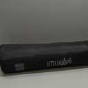 Large Yoga Mat (6'x4')  1/4" & 1/2" Thick Exercise Mats for Home Workout, Extra Wide Workout Mats for Home Gym, Yoga, Pilates, Stretching, Floor & More (Just Black)