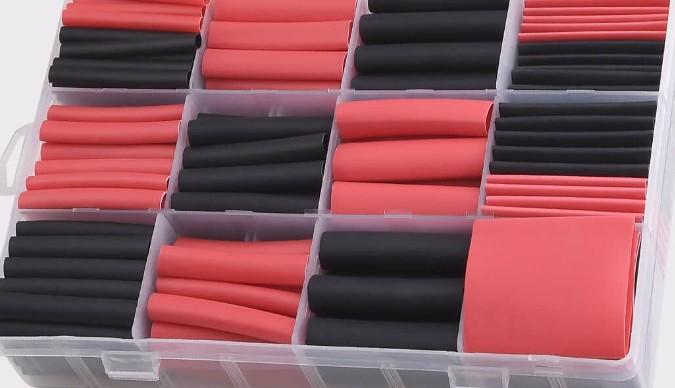 Ratio 3:1 Heat Shrink Tubing Colored Dual Wall Adhesive Lined Heat-Shrink Tube Wire Shrink Wrap Electrical Cable Wire Kit Set Insulation Protector Connector Heatshrink Tubing, 138PCS/9 Size Ratio 3:1 Heat Shrink Tubing Colored Dual Wall Adhesive Lined Heat-Shrink Tube Wire Shrink Wrap Electrical Cable Wire Kit Set Insulation Protector Connector Heatshrink Tubing, 138PCS/9 Size