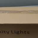 Joossnwell Brushed Nickel Vanity Lights for Bathroom Light Fixtures (3-Light, 19.69-Inch) Dimmable 5CCT Modern Bath Lighing Fixture Over Mirror LED Vanity Lighting