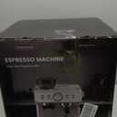 Espresso Machine with Grinder, Stainless Steel 20 Bar Semi-Automatic Expresso Coffee Machines, Featuring a Milk Frother, Steam Wand, Removable Water Tank for Latte, Macchiato, Cappuccino