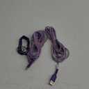 etguuds 4ft USB A to USB C Cable 3A Fast Charging, 2-Pack USB A to USB Type C Charger Cord for iPhone 16 15 Pro/Pro Max/Plus, for Samsung Galaxy S24 S23 S22 S21 S20 S10 A55 A54 Flip Note, Moto, Purple,  2 Pack