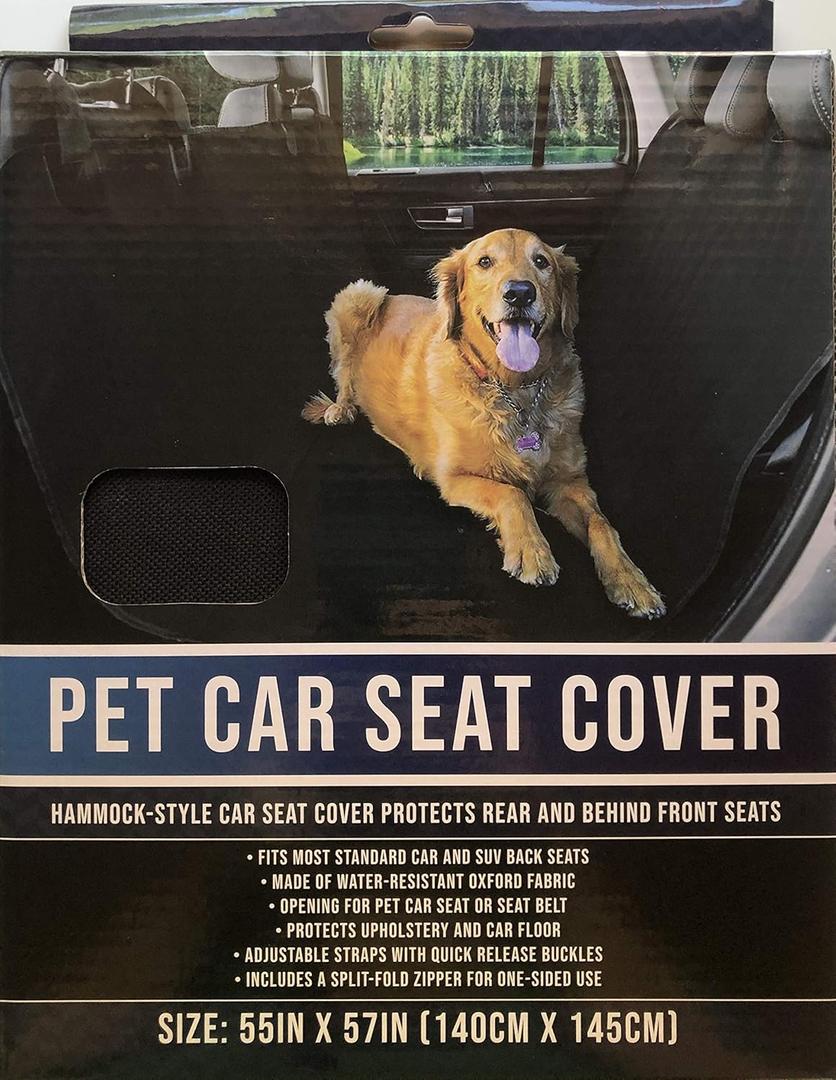 Brooklyn Pet Car Seat Cover-Hammock Style