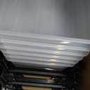 IRIS USA Plastic Drawer Storage Organizer, 3-Drawers, 2-Pack, for Classroom Art Craft Supplies, Bathroom Bedroom, Laundry Room, Black/Clear