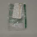 DEYHU for iPhone 13 Mini Phone case with Card Holder with Compatible magsafe Magnetic, Key Chain PU Leather Flip Kickstand Detachable 2-in-1 Wallet case for Apple13Mini Women Men-White Leopard