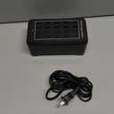 USB Charging Station, USB C Charger Block, 20Port (20A) Multiple Charging Hub Desktop 10 Port USB Charger Compatible for Apple iPhone, iPad, Samsung, Pixel, Cell Phone, Tablets, Office Home Use