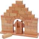 Kghios Montessori Toys Materials for Toddlers Roman Arch Bridge Science and Culture Teaching Materials Early Education Teaching Aids Children's Sense and Wisdom Building Blocks Toys 3 Years Old +