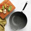 Nordic Ware Verde Ceramic Nonstick 12 Inch Wok