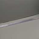 Shower Door Bottom Seal, 3Pack Shower Door Sweep Strip, Frameless Glass Doors Seal Strip for 3/8'' (10mm) Thick Doors, 39.3'' x 0.39'' Showers Water Guard Barrier