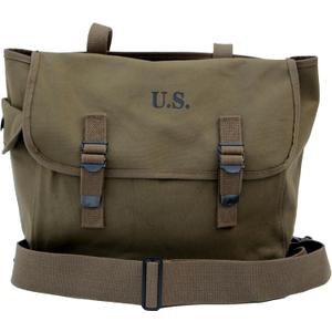 ANQIAO WWII WW2 US M36 Musette Olive Green