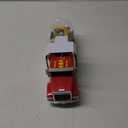 Kids Tow Truck Toys for 3 4 5 6 7 Years Old Boys, Toddler Car Toys, Large Truck with 2 Transformation Cars and Multi-Functional Trailer, Crane with Lights and Sounds, Christmas Birthday Gifts