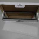 Car Rearview Mirrors, Shock Resistant Interior Clip-on Panoramic Rear View Mirror for Car, Wide Viewing Range, 12 inch HD Universal Use for Cars, SUVs, Trucks, Vehicles (White)