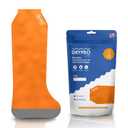 Quick Seal Water Resistant Leg Cast Cover - Sized for Both Kids and Adults - Ideal for Maintaining an Active Lifestyle - Small Half Leg  (HL-13-LTE)