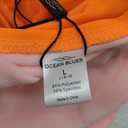 Ocean Blues Women's Retro Tankini Swimsuit Shirring Tummy Control Tankini Top Only (Large, Neon Orange)