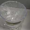 Essentials Clear Plastic Elegant Pedestal Trifle Bowl 120 Oz