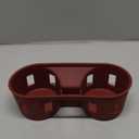 Cup Holder Coasters for Cayenne Accessories, Silicone Non-Slip Car Cup Holder Insert for Porsche 2011-2017 Cayenne Car Accessories (for Cayenne 2011-2017 Red)