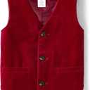 And Toddler Dressy Vests (3T, Red)