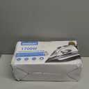 IRONDAY 1700W Steam Iron for Clothes 20s Fast Heatup, NonStick Ceramic Soleplate, 14.07oz Large Water Tank, AutoOff, Burst Steam, SelfCleaning, roning Clothes for Home