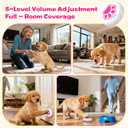 ChunHee Dog Bells to Go Outside Bell for Dogs to Ring to Go Potty | Dog Door Bell with 5 Adjustable Volume & 36 Ringtones | Chew-Proof Dog Potty Bell | Bells for Dog Training to Go Outside