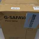 62.5" Wood Floor Lamp for Living Room Gold with Foot Switch Arc Standing Tall Lamps for Bedroom Mid Century Modern Corner Floor Lamps for Office Nursery Industrial Reading Light Room Lamp