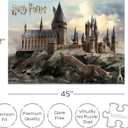 Aquarius Harry Potter 3000 Piece Jigsaw Puzzle Movie Theme Puzzles Collectible Merchandise Gift for Teens and Adults 45"x32" - Hogwarts Castle