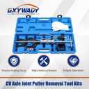 GXYWADY 48mm and 63mm CV Axle Joint Puller Removal Tool Kits Slide Hammer Wheel Drive
