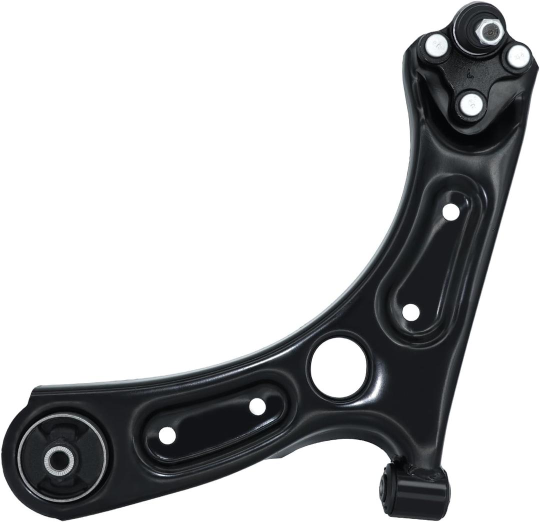 Control Arm, Replacement For Front Lower Left Control Arm With Ball Joint Compatible With 2017-20 Hyundai Elantra 2018-23 Kona 2019-23 Kia Forte 2020-23 Forte5 - Driver Side