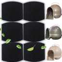 Carbon Filters Compatible with Petmate Booda Clean Step Cat Litter Box - Thickened and Durable Activated Charcoal Filters, Absorb Odors/Control Damp from Pets/Keep Home Fresh (6 Pack)