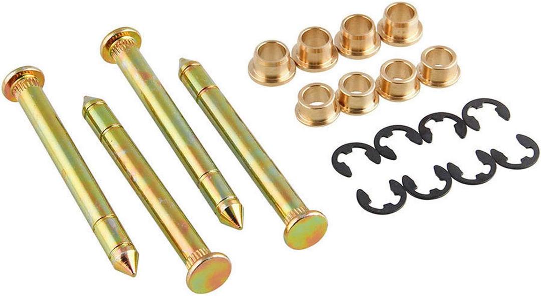 Door Hinge Pin and Bushing Kit Hinge with Pin LEDAUT Replacement for Ford F150-F350 Bronco SUV (OT240)