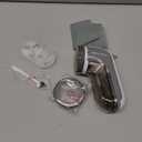 BEAUTURAL Fabric Shaver and Lint Remover, Sweater Defuzzer with 2-Speeds, 2 Replaceable Stainless Steel Blades, Battery Operated, Remove Clothes Fuzz, Lint Balls, Pills, Bobbles Gray