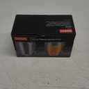 Bodum 10oz Bistro Double Wall Insulated Mug, High-Heat Borosilicate Glass, Set of 2, Clear