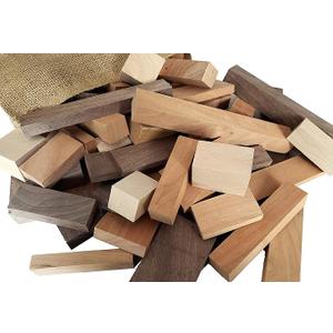 Wooden Pieces Lot Different Sizes
