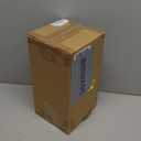 Homemory 6.3" x 12" Extra Large Outdoor Waterproof Candle with Auto 6-Hour Timer, White Plastic Made, Long Last for Months