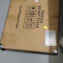 40 Large Baseball Card Display Case Graded Sports Card Display Frame Trading Cards Wooden Wall Cabinet with UV Protection Acrylic Front for Football Basketball Hockey Cards Collection