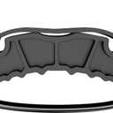 WILDROAD Universal Roof Rack U-Bolt, Upgraded 2 PCS Cargo Rack U Bolts, Replacement Hardware Mounting Kit for Roof Rack and Roof Platform (Black)