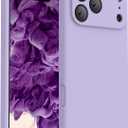 FireNova Magnetic for iPhone 17 Pro Max Case, Compatible with MagSafe, [Integrated Silicone Camera Control Button] [Camera Protection] Anti-Scratch Microfiber Lining Phone Case, 6.9", Clove Purple