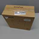 funest Can with Lid, 3 Gallons/10.3 Qt Garbage Can with Press Top, Small Can Dog Proof, Plastic Bin, Waste Basket for Rv Bathroom Kitchen Bedroom Office White