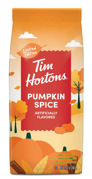 Tim Hortons pumpkin spice