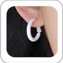 Small Hoop Earrings for Women Trendy Neon Earrings Colorful Small Huggie Hoop Earring 80s 90s Earring Jewelry Outfit Accessories
