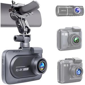 AmorTek Dash Cam Mount for Rove R2-4K,R2-4K Pro, R2-4K Dual, Falcon F170,Z-Edge,Old Shark,YI,Kdlinks X1,VANTRUE and Most Dash Camera and Car Camera