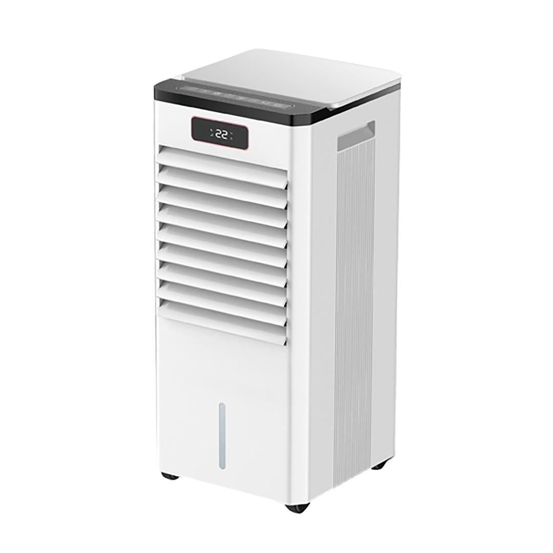 Standing Fan, Portable Cooling Fans, Air Cycle Fan with Universal Wheel, 3-Speed Adjustable, for Home, Office and Bedroom